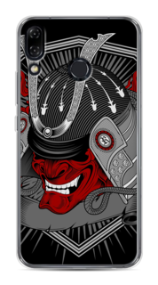 Чехол на Asus Zenfone 5 "Красная маска самурая" Case Place