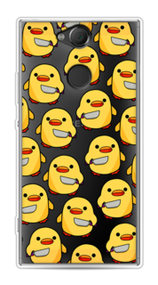 Чехол на Sony Xperia XA2 "Утка с ножом" Case Place
