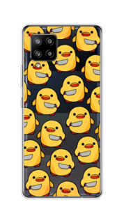 Чехол на Samsung Galaxy A42 "Утка с ножом" Case Place