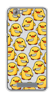 Чехол на ZTE Blade A610 "Утка с ножом" Case Place