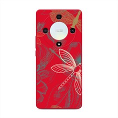 Чехол Awog на Honor X9A "Тени стрекоз"