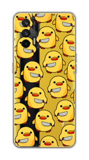 Чехол на Oppo Realme GT "Утка с ножом" Case Place