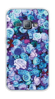 Чехол на Samsung Galaxy J1 2016 "Цветочный ковер" Case Place