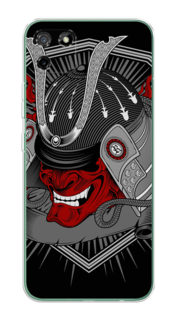 Чехол на Realme C11 2020 "Красная маска самурая" Case Place