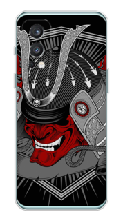 Чехол на OnePlus Nord 2 5G "Красная маска самурая" Case Place