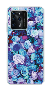 Чехол на ZTE Blade V30 "Цветочный ковер" Case Place