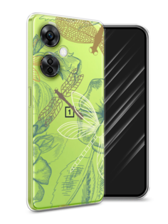Чехол Awog на OnePlus Nord N30 5G/Nord CE3 5G/Nord CE3 Lite "Тени стрекоз"