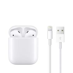 Наушники Apple AirPods 2 (без беспроводной зарядки чехла) MV7N2