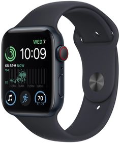 Смарт-часы Apple Watch SE (2022) GPS 40мм Aluminum Case with Sport Band Темная ночь S/M