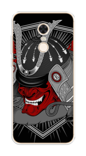 Чехол на Xiaomi Redmi 5 Plus "Красная маска самурая" Case Place