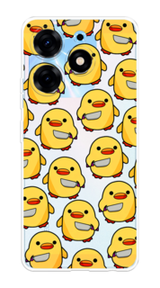 Чехол на Tecno Spark 10 Pro "Утка с ножом" Case Place