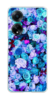 Чехол на Oppo A98 "Цветочный ковер" Case Place