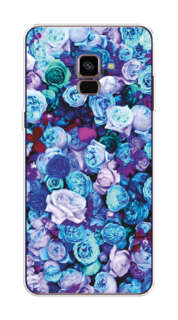 Чехол на Samsung Galaxy A8 2018 "Цветочный ковер" Case Place