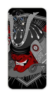 Чехол на Huawei P50 "Красная маска самурая" Case Place