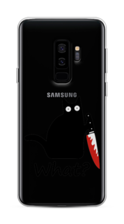 Чехол на Samsung Galaxy S9 Plus "Котик с ножом" Case Place