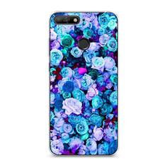 Чехол на Honor 7C "Цветочный ковер" Case Place