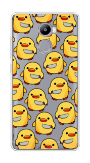 Чехол на Xiaomi Redmi 4 "Утка с ножом" Case Place