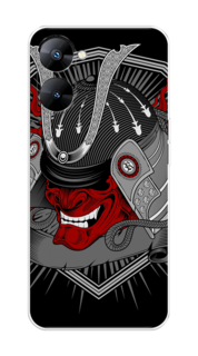 Чехол на Realme V30 5G/V30T 5G "Красная маска самурая" Case Place