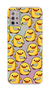 Чехол на Lenovo K13 Note/Motorola Moto G10/G20/G30 "Утка с ножом" Case Place