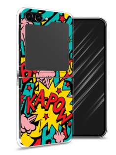 Чехол Awog на Samsung Galaxy Z Flip 5 "Постер pop art"