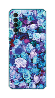 Чехол на Huawei P Smart 2021 "Цветочный ковер" Case Place