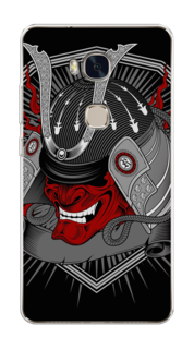 Чехол на Honor 5X "Красная маска самурая" Case Place