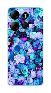 Чехол на Tecno Spark Go 2023/Infinix Smart 7 "Цветочный ковер" Case Place