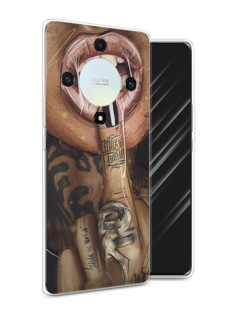 Чехол Awog на Honor X9A "Девушка с татуировками"