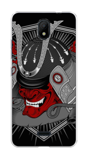 Чехол на Nokia C100 "Красная маска самурая" Case Place