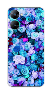 Чехол на Realme V30 5G/V30T 5G "Цветочный ковер" Case Place