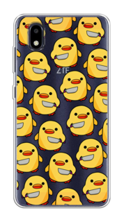 Чехол на ZTE Blade A3 (2020) "Утка с ножом" Case Place