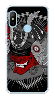 Чехол на Xiaomi A2 Lite "Красная маска самурая" Case Place