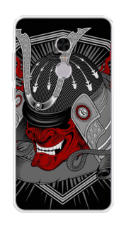 Чехол на Xiaomi Redmi Note 4 "Красная маска самурая" Case Place