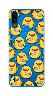 Чехол на Lenovo K13/Motorola Moto E7 Power "Утка с ножом" Case Place