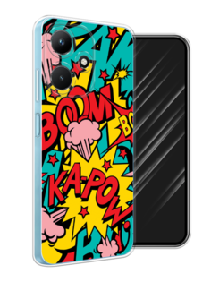 Чехол Awog на Infinix Hot 30i "Постер Pop art"