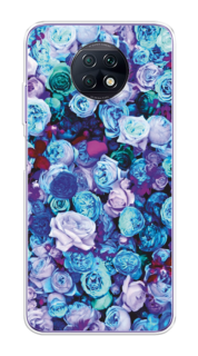 Чехол на Xiaomi Redmi Note 9T "Цветочный ковер" Case Place