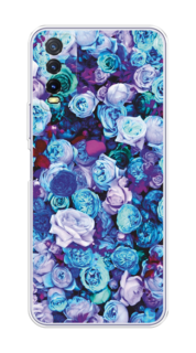Чехол на Vivo Y20 "Цветочный ковер" Case Place