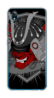 Чехол на Vivo Y91c/Y1s "Красная маска самурая" Case Place