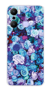 Чехол на Infinix Hot 20 Play "Цветочный ковер" Case Place