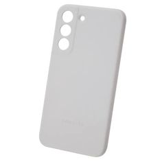 Чехол Leather Cover Light Gray для Samsung Galaxy S22