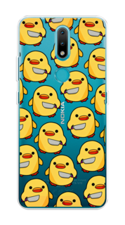 Чехол на Nokia 2.4 "Утка с ножом" Case Place