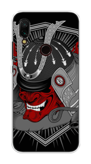 Чехол на Xiaomi Redmi 7 "Красная маска самурая" Case Place