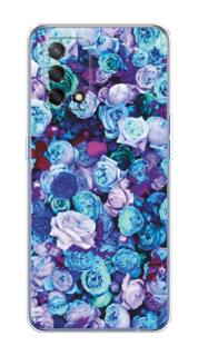 Чехол на OPPO A74 4G "Цветочный ковер" Case Place