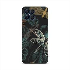 Чехол Awog на Honor X8 "Тени стрекоз"