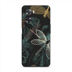 Чехол Awog на Oppo A57 4G/A77 4G/A77s 4G/A57s "Тени стрекоз"