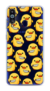 Чехол на Samsung Galaxy M40 "Утка с ножом" Case Place