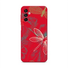 Чехол Awog на Samsung Galaxy M23 5G "Тени стрекоз"