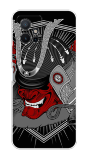 Чехол на Vivo Y75 5G "Красная маска самурая" Case Place