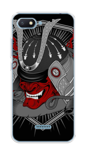 Чехол на Xiaomi Redmi 6A "Красная маска самурая" Case Place