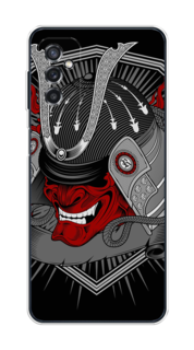 Чехол на Samsung Galaxy M52 "Красная маска самурая" Case Place